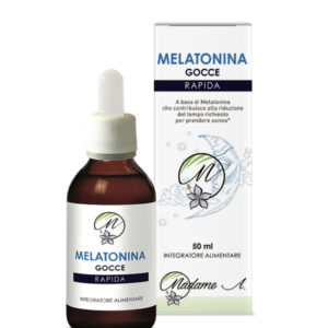 MELATONINA GOCCE RAPIDA ad alto dosaggio. 50 ml