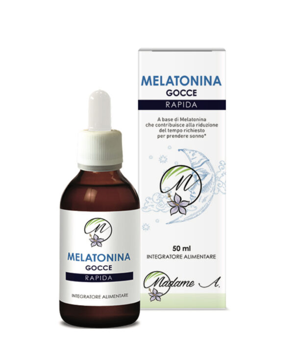 MELATONINA GOCCE RAPIDA ad alto dosaggio. 50 ml