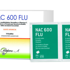 NAC 600 a base di N-Acetilcisteina con Drosera, Bromelina, Sambuco e vitamina C